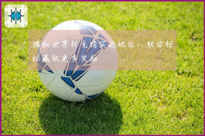 揭秘世界杯竞猜实战玩法，助你轻松赢取更多奖励